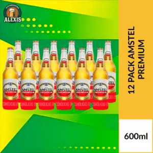 Amstel Premium Caja 600ml x 12und