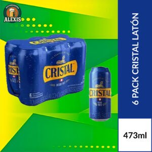 Cristal Latón 473ml x 6und