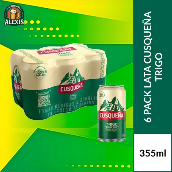 Cusqueña Trigo Lata 355ml x 6und