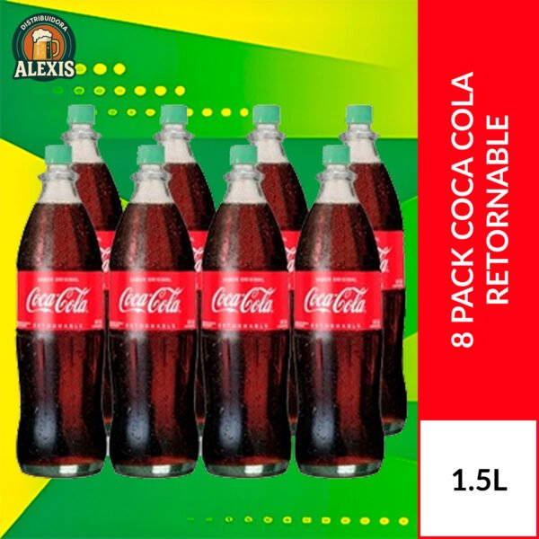 Coca Cola Retornable 1.5L x 8und