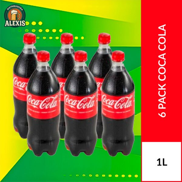 COCA COLA descartable 1L x 6und