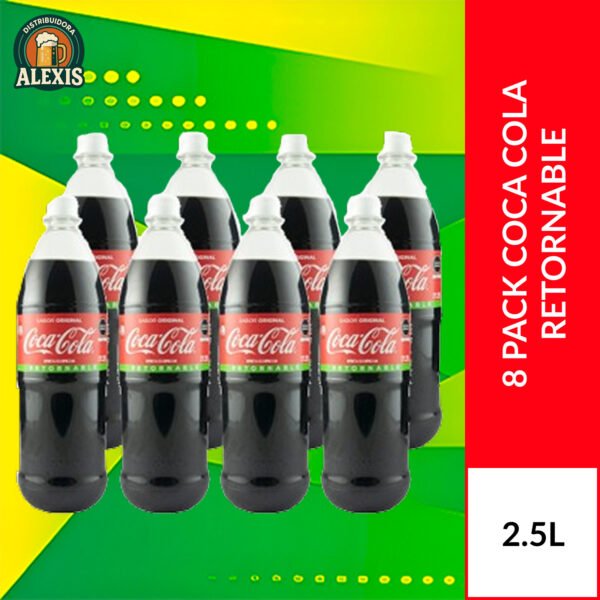 Coca Cola Retornable 2.5L x 8und