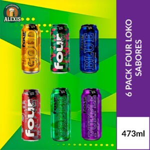 Four Loko Sabores 473ml x 6und