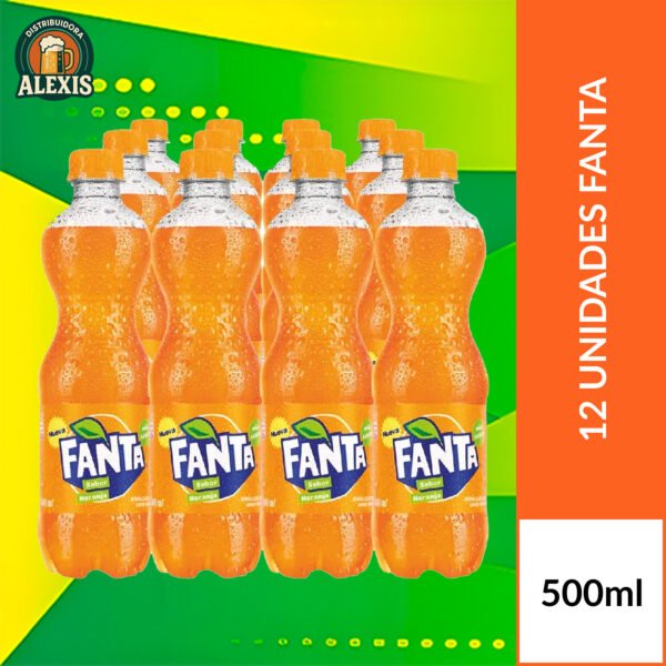 Fanta de Naranja 500ml x 12und