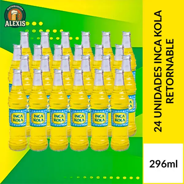 Inca Kola Retornable 296ml x 24und
