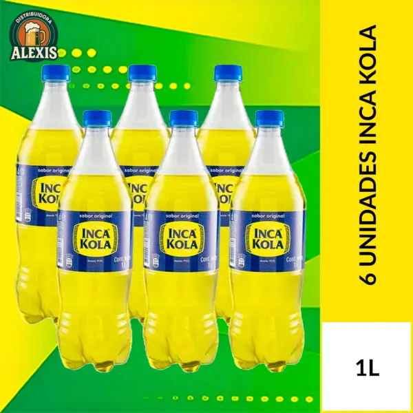 INCA KOLA descartable 1L x 6und