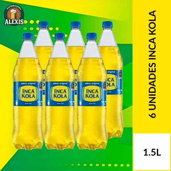 INCA KOLA DESCARTABLE 1.5L x 6und