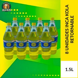Inca Kola Retornable 1.5L x 8und