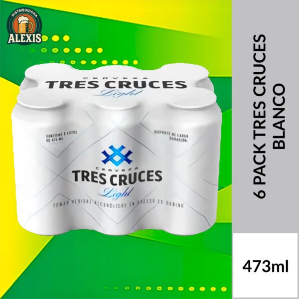 Tres Cruces Blanco 473ml x 6und