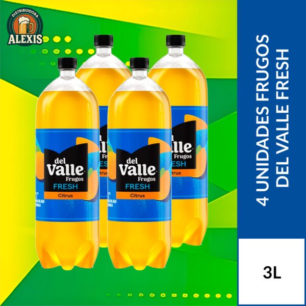 Frugos Fresh del Valle 3L x 4und